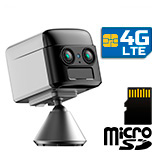 Миниатюрная 2K 4G IP камера с SIM картой «JMC-AC70-4G-Dual»